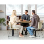 Migration agent advises a couple on Australian visa options.